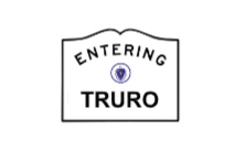 Entering TRURO Sign Sticker vinyl sticker